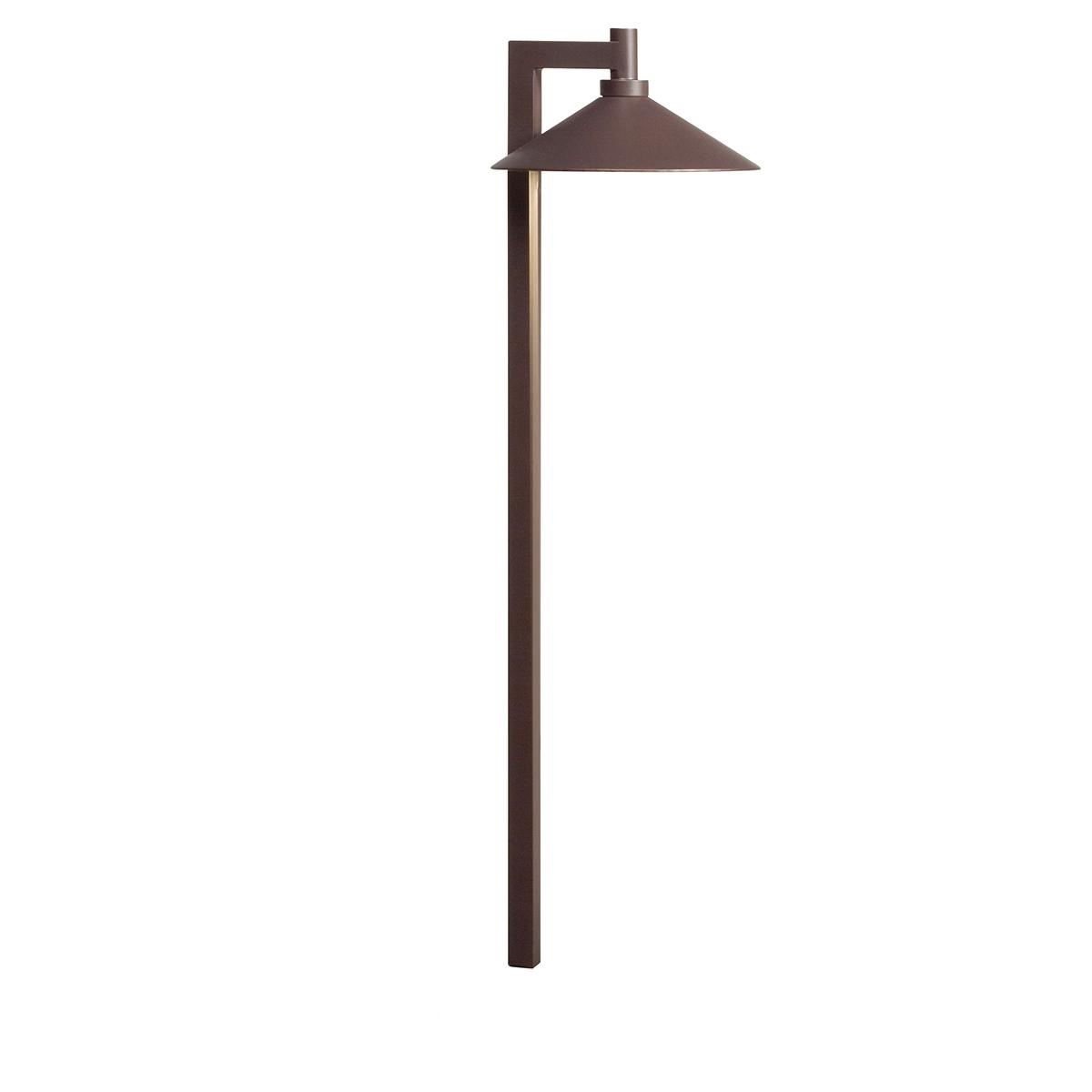 Ripley 3000K Path Light Textured Bronze on a white background