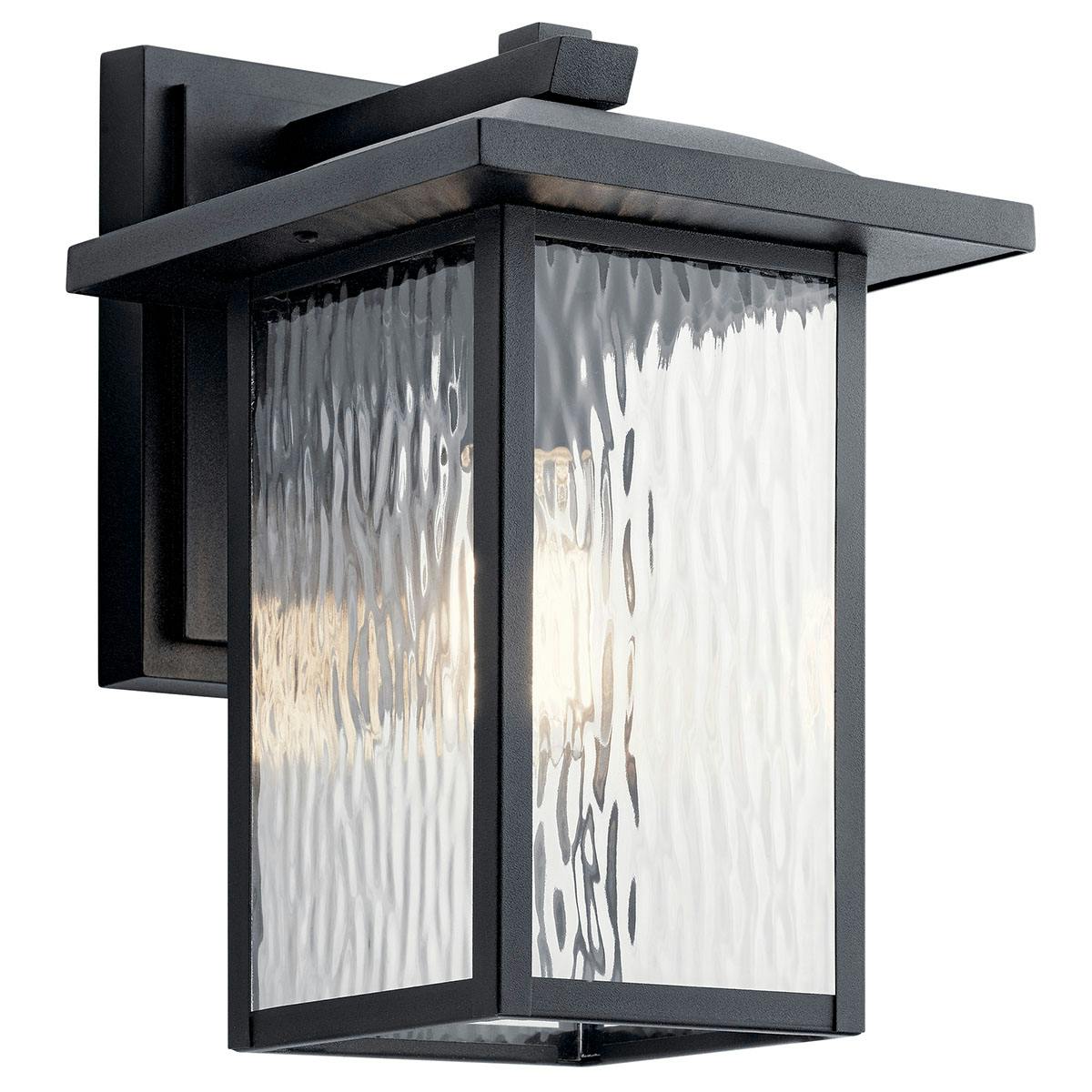 Capanna 13.25" Wall Light Black on a white background