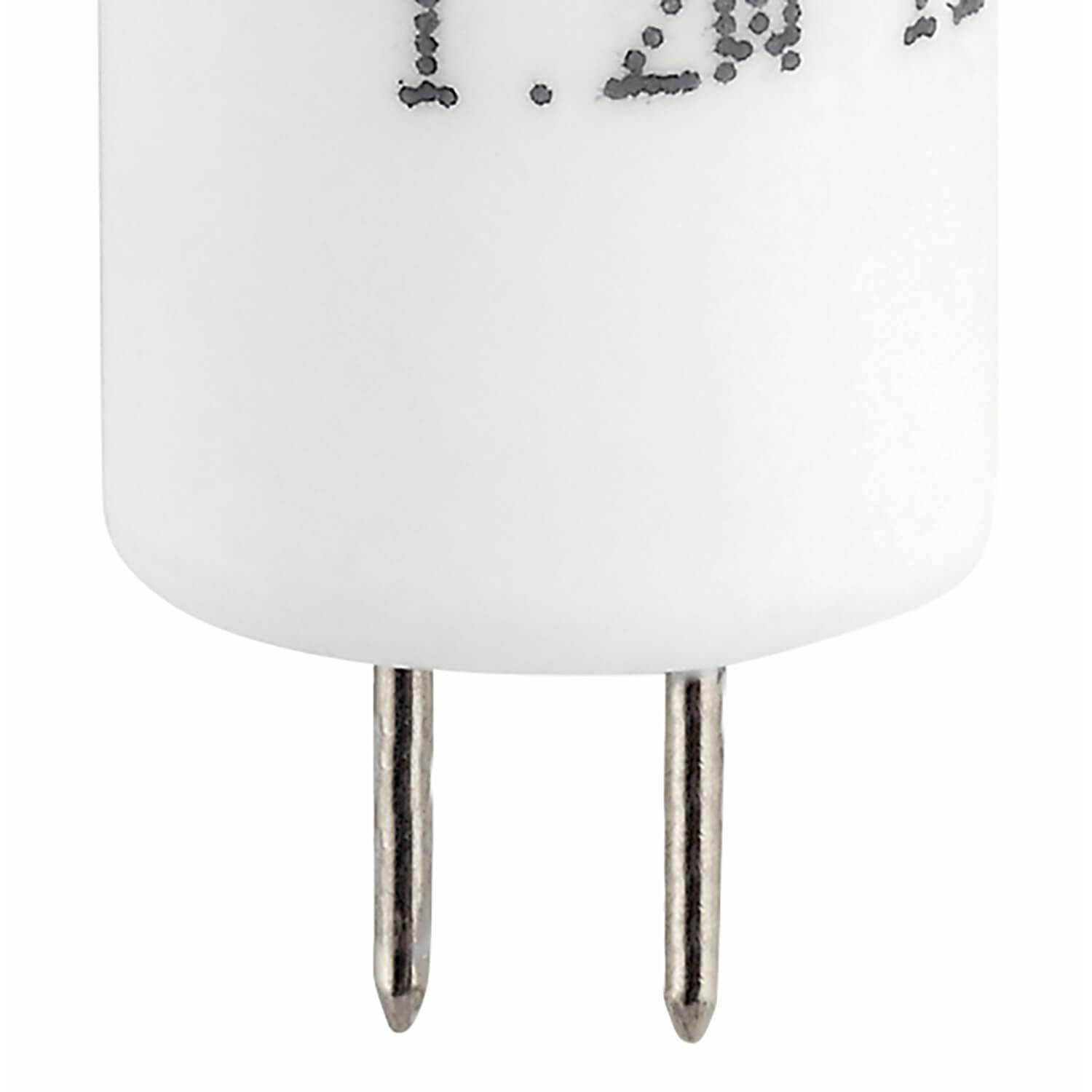 3000K LED T3 and G4 Bi-Pin 1W 180 Degree on a white background