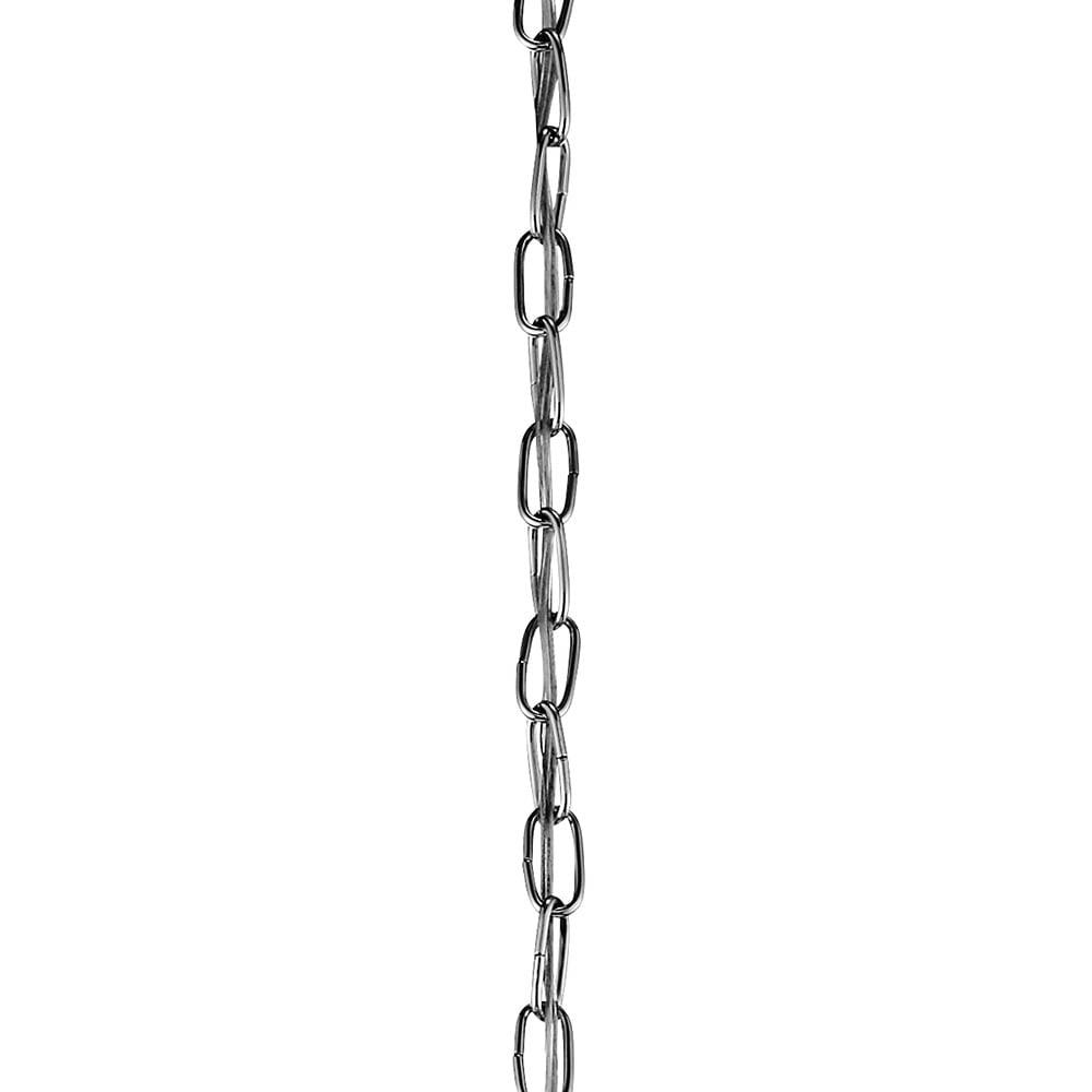 36" Standard Gauge Chain Chrome on a white background