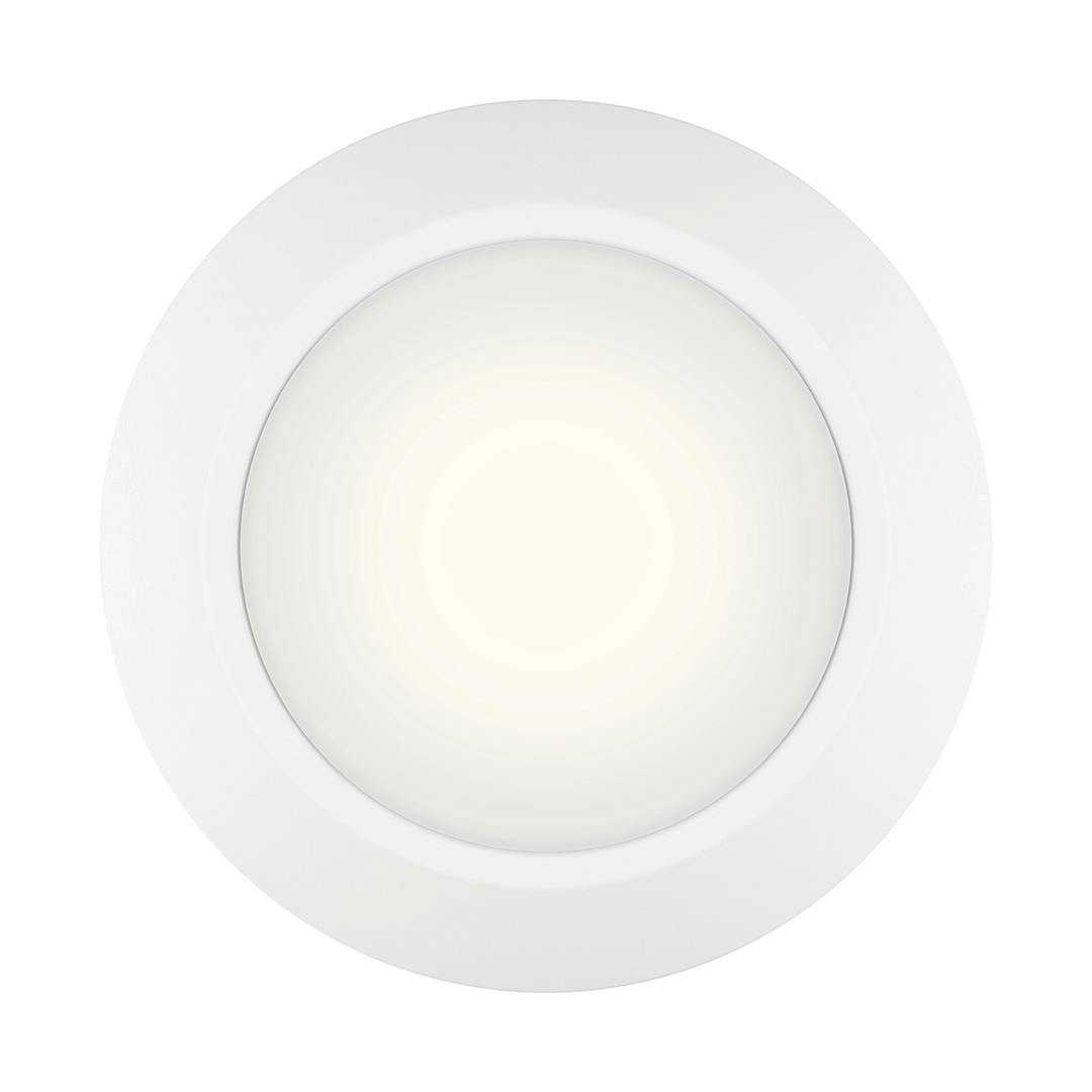 Top view of the Horizon Select LED Downlight White on a white background