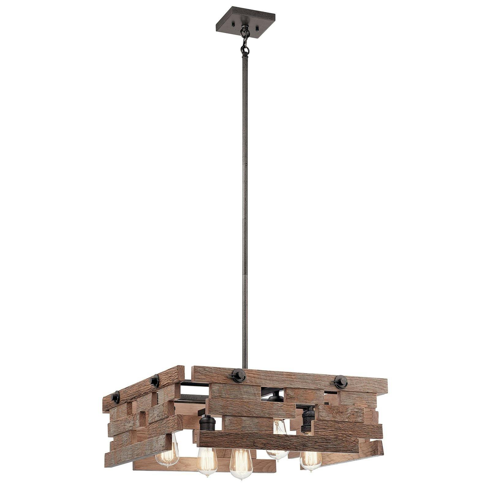 Cuyahoga Mill™ Chandelier Anvil Iron on a white background