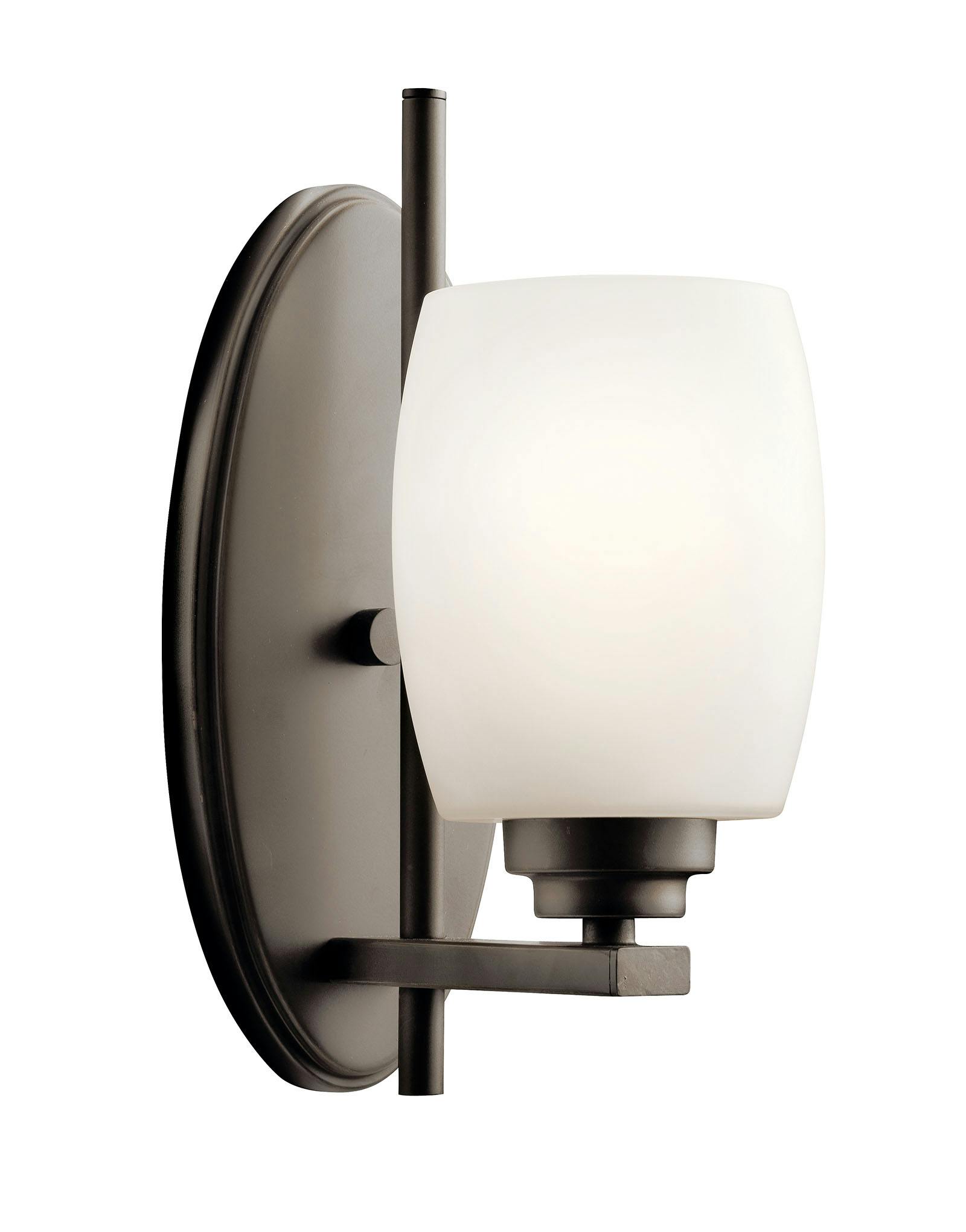 Eileen™ 1 Light Wall Sconce Olde Bronze® on a white background