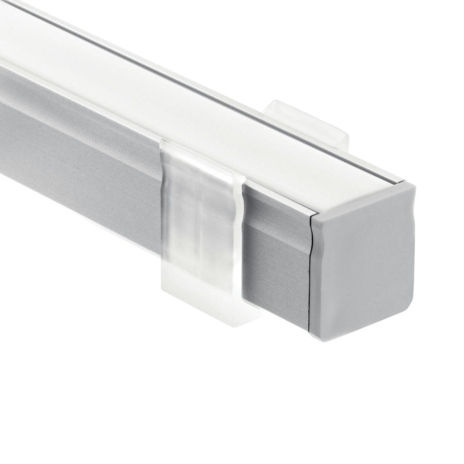 2' Kit Deep Well Surface Channel Silver on a white background