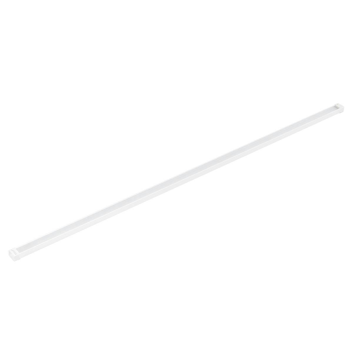 36" LED U Channel Tape Light Track White on a white background
