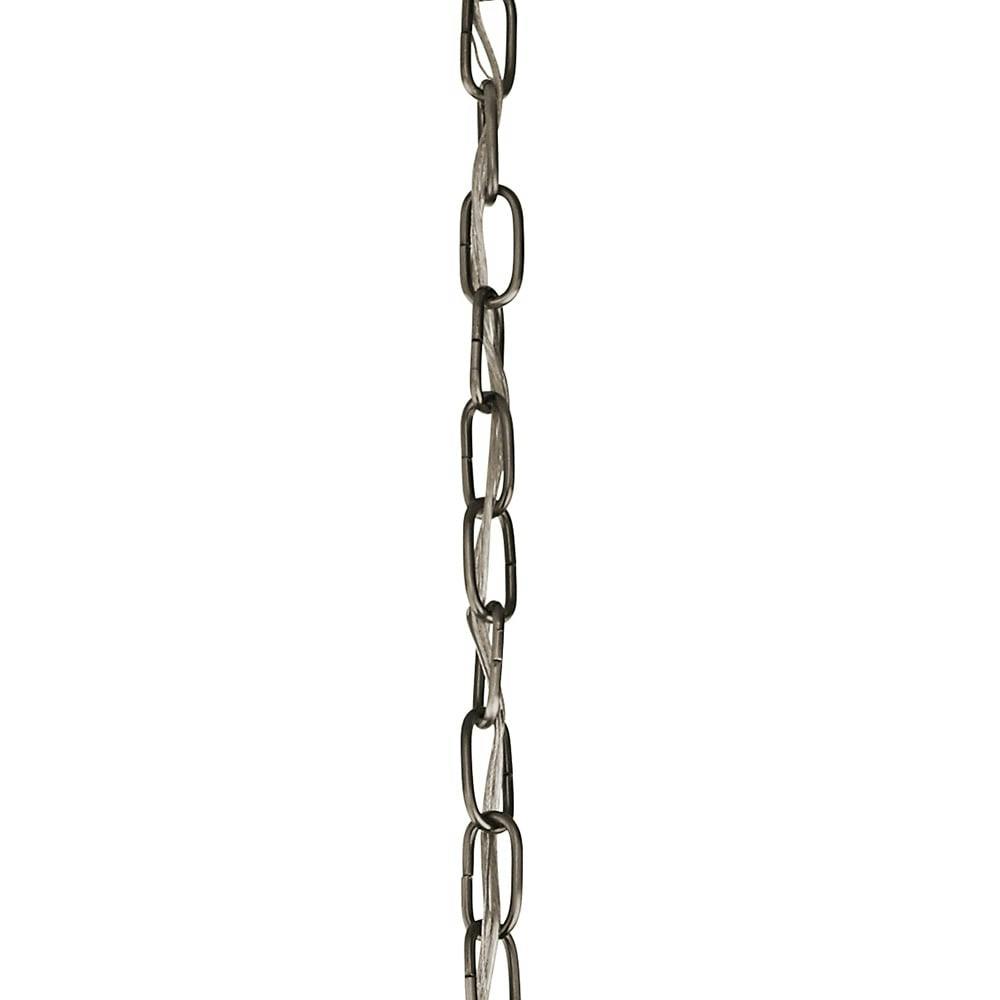 36" Standard Gauge Chain Classic Pewter on a white background