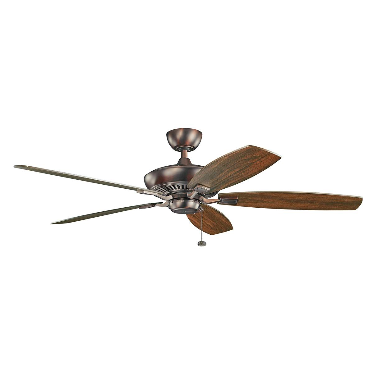 Canfield™ XL 60" Fan Oil Brushed Bronze on a white background