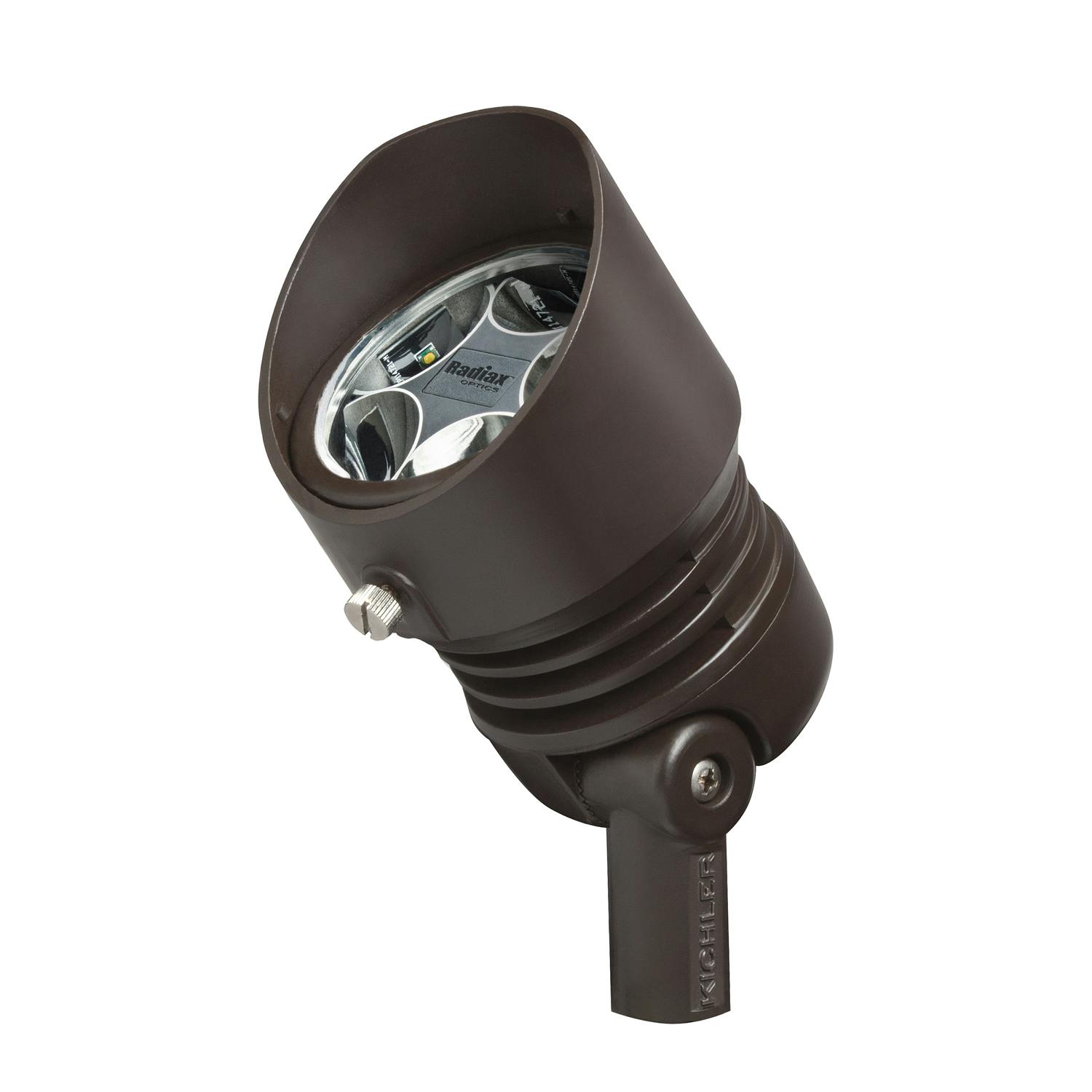 120V 3000K 12.5W Accent 35-Degree Brass on a white background