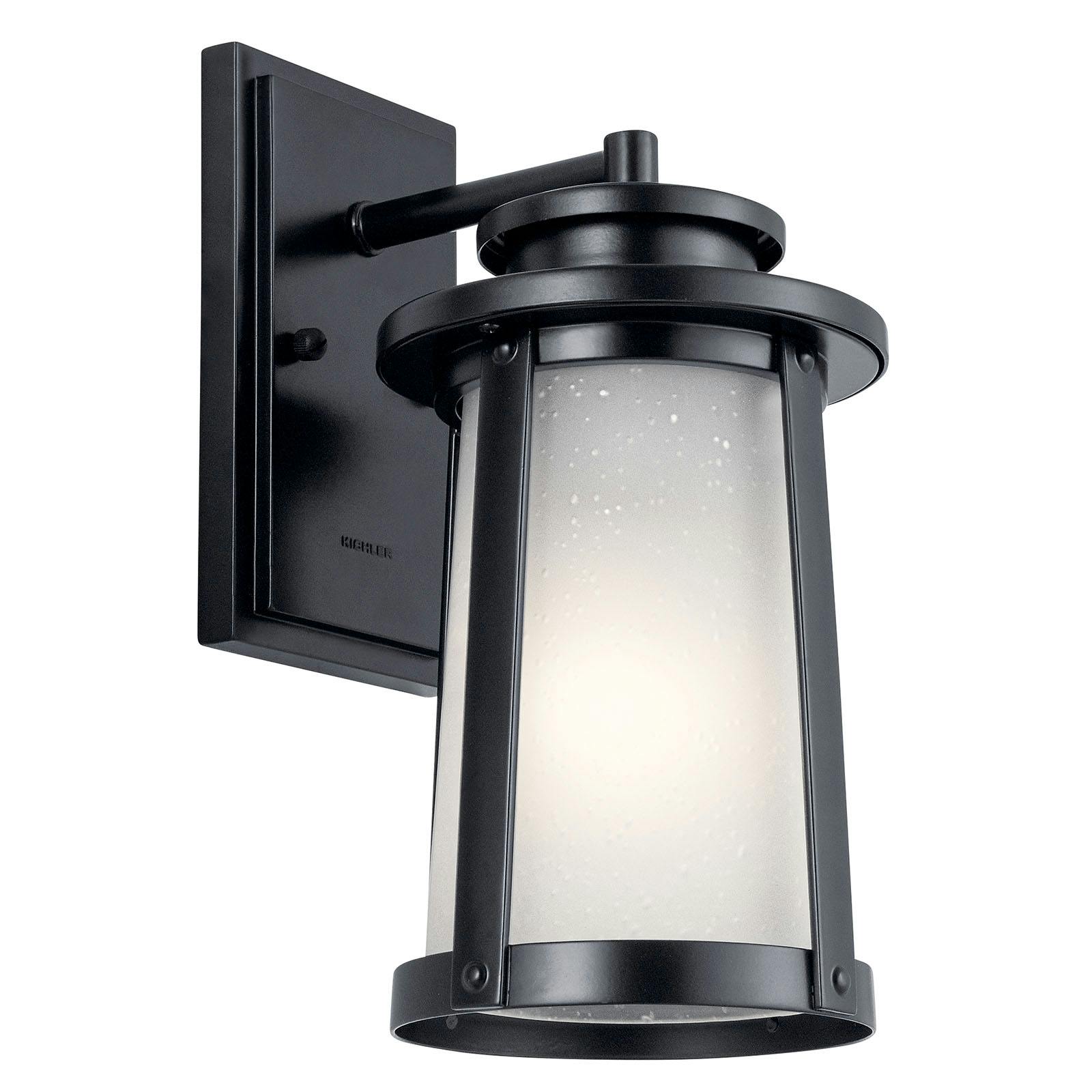 Harbor Bay 12.25" Wall Light Black on a white background