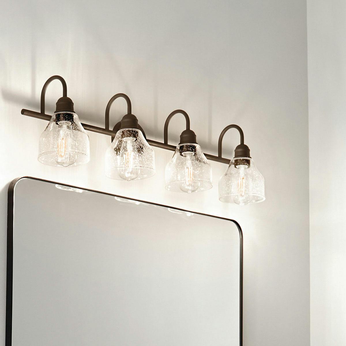 Day time Bathroom featuring Avery vanity light 45974OZ