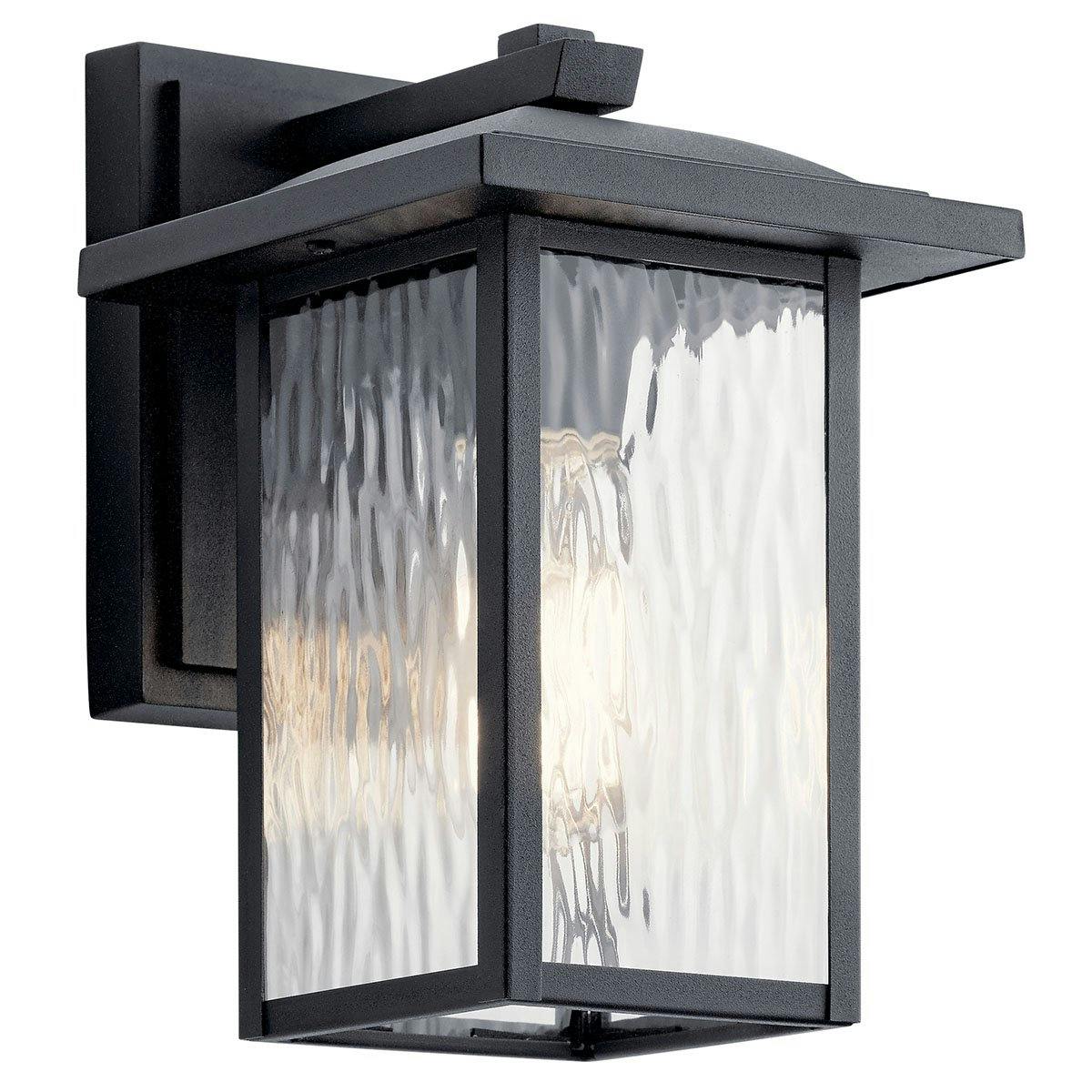Capanna 10.25" Wall Light Black on a white background