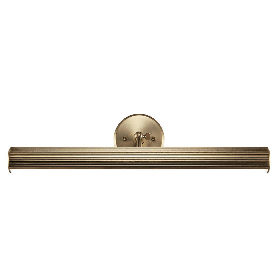 Front view of the Midi 24 Inch Picture Light in Champagne Bronze on a white background