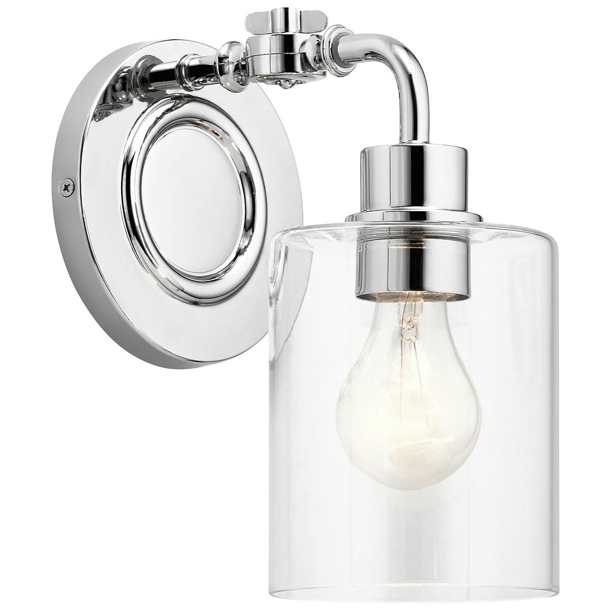 Gunnison™ 1 Light Wall Sconce Chrome on a white background