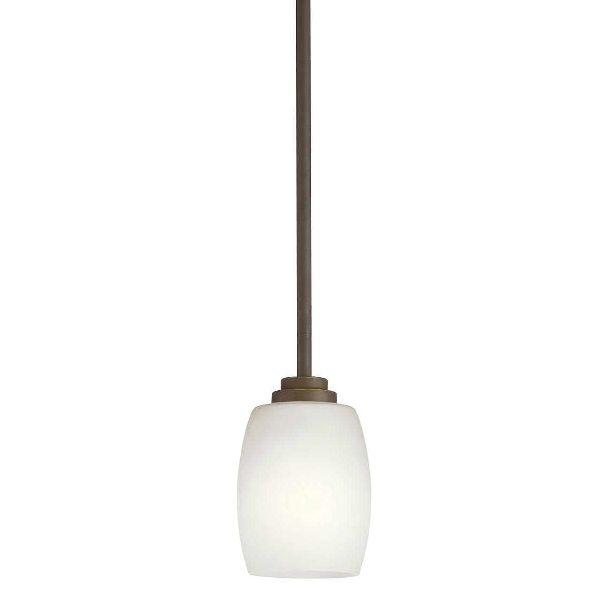 Eileen™ 1 LED Bulb Mini Pendant Bronze on a white background