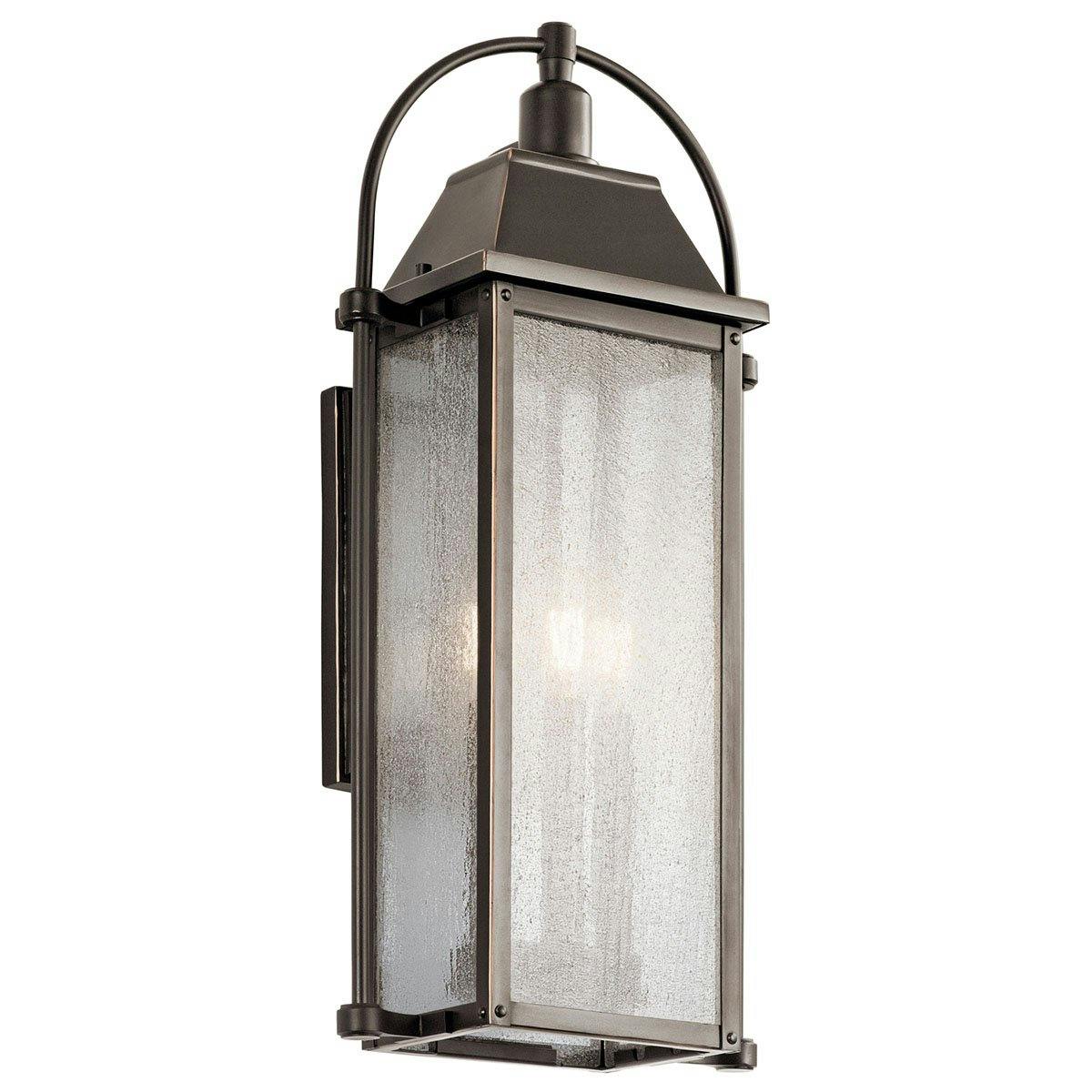 Harbor Row 23.25" Wall Light Olde Bronze on a white background