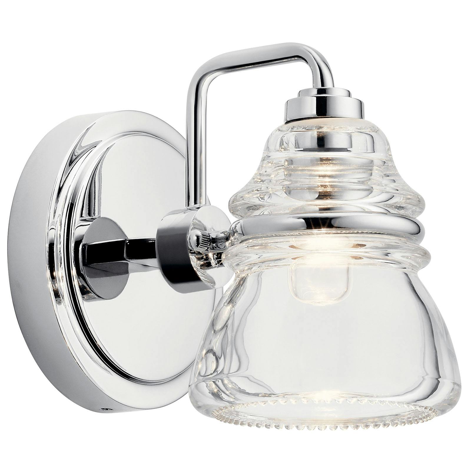 Talland 1 Light Wall Sconce Chrome on a white background