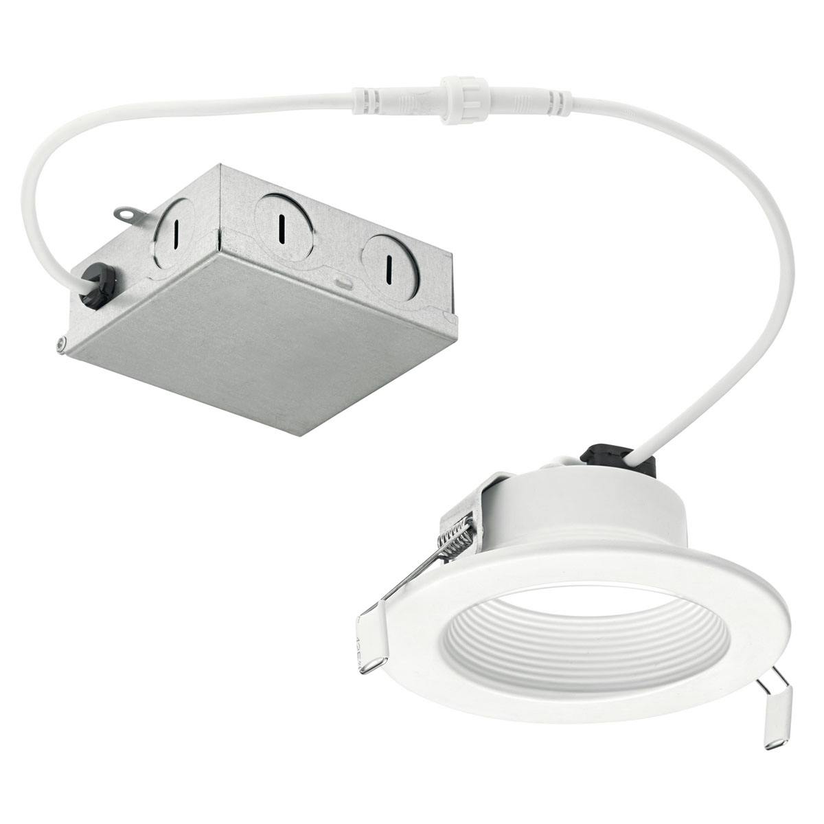Direct To Ceiling Recessed Recessed Direct to Ceiling Light DLRC04R2790WHT