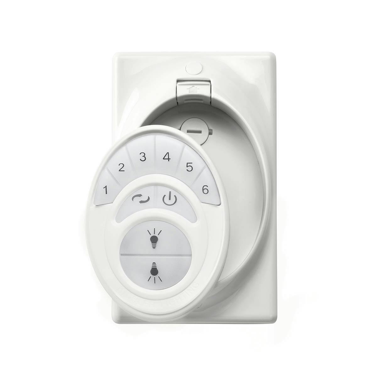 6 Speed DC CoolTouch™ Transmitter White on a white background