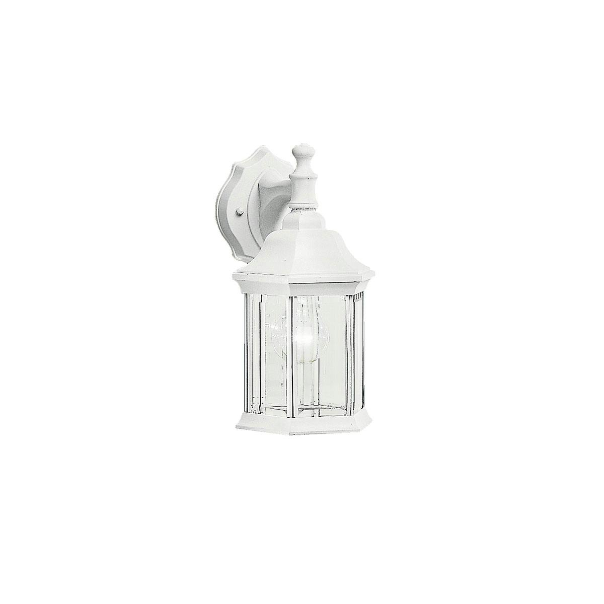 Chesapeake 11.75" Wall Light in White on a white background