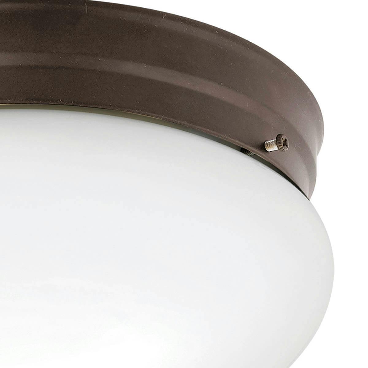Ceiling Space 2 Light Flush Mount Olde Bronze® on a white background