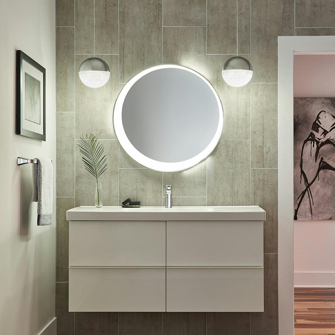 Bathroom LED Mirror Moonlit 84077