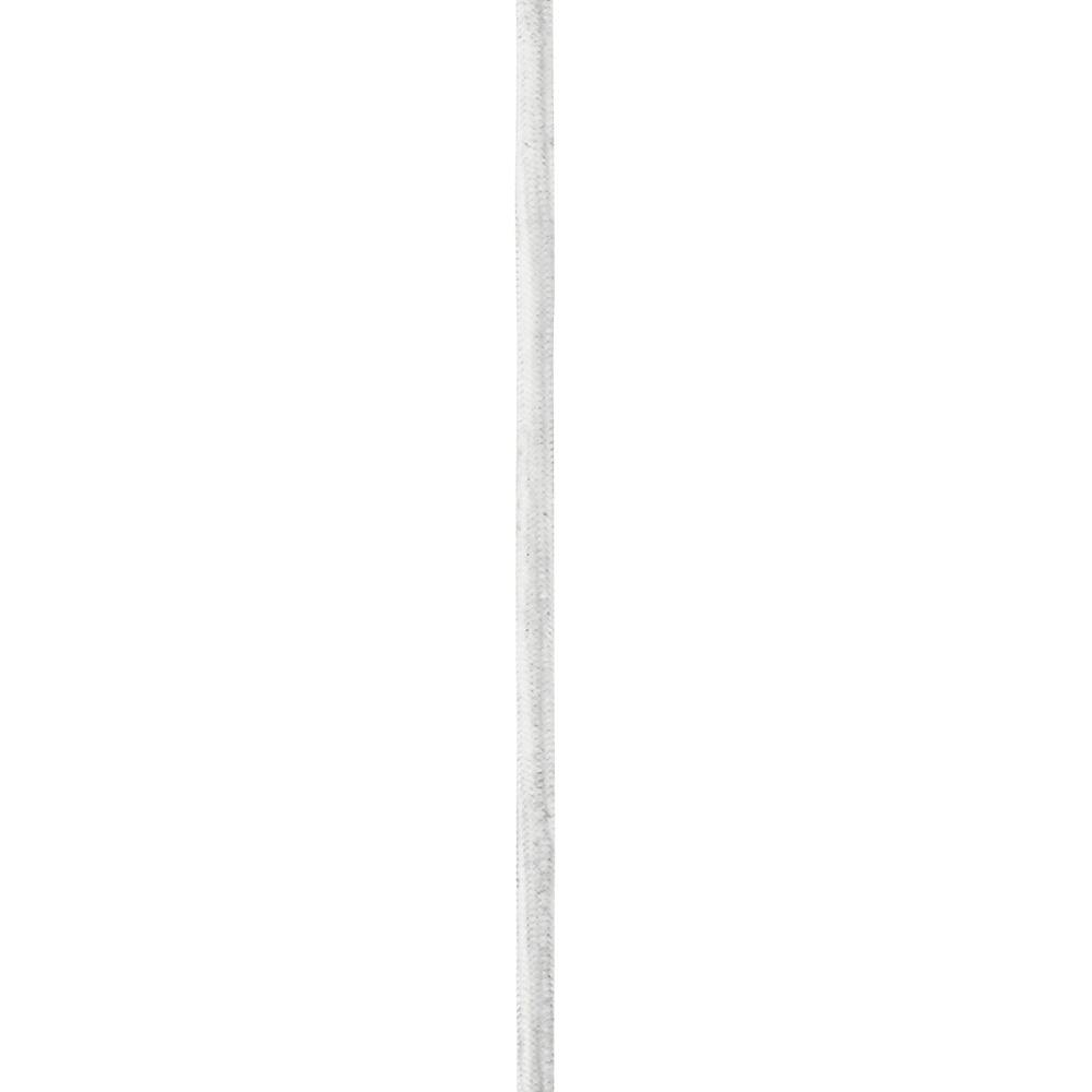12" x 5/8" Stem in a  White finish on a white background
