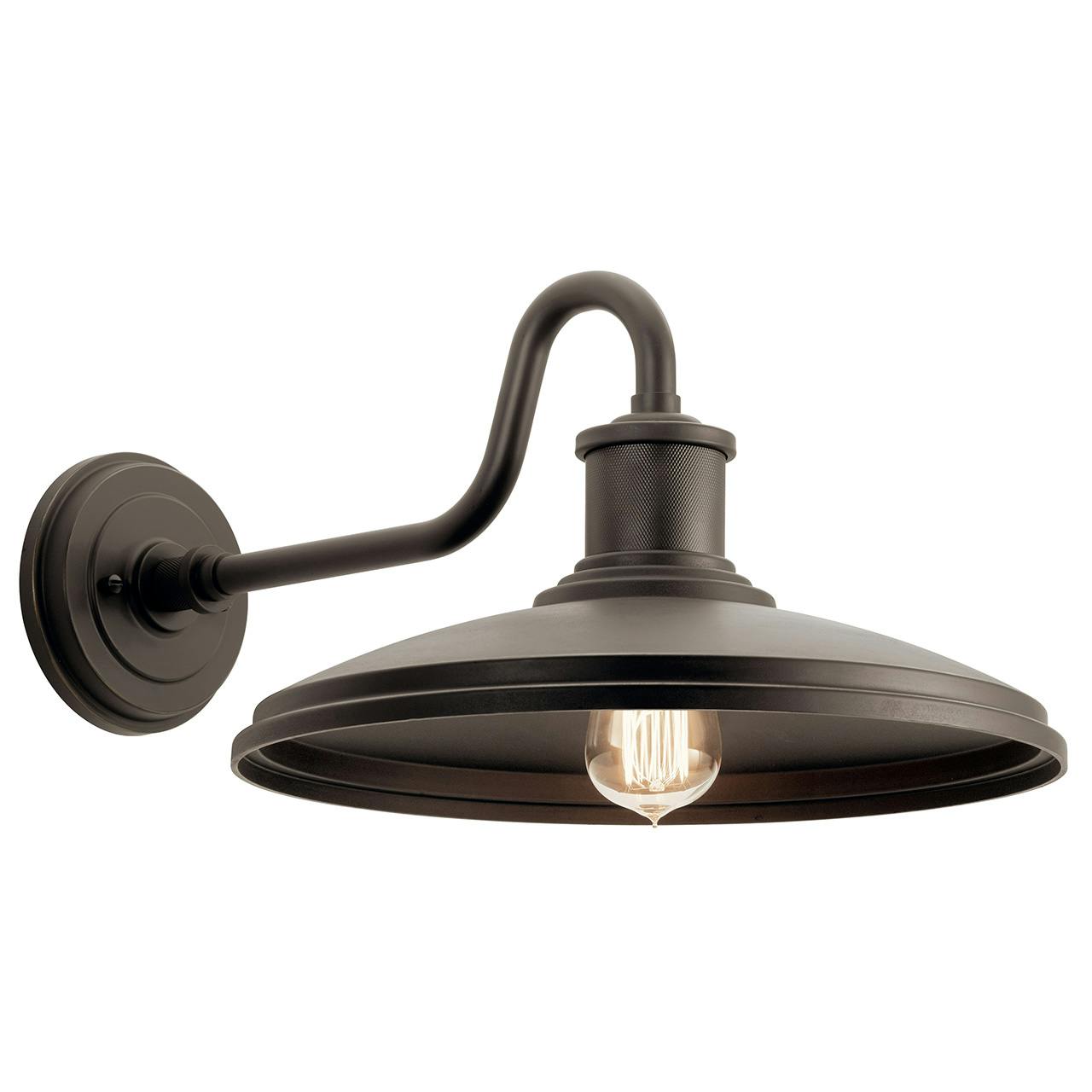 Allenbury 14" Wall Light Old Bronze on a white background