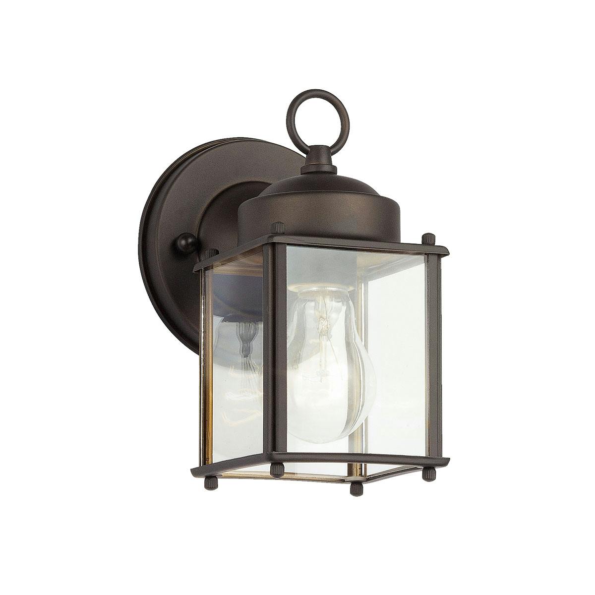 8.25" 1 Light Wall Light Olde Bronze® on a white background