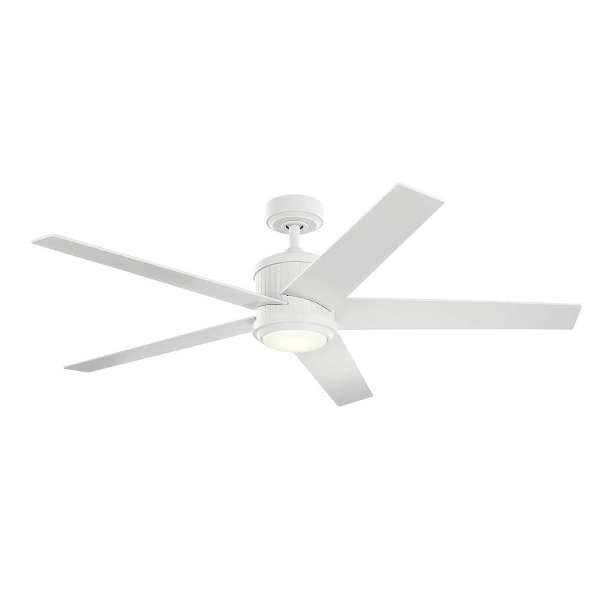 56” Brahm LED Ceiling Fan in Matte  on a white background