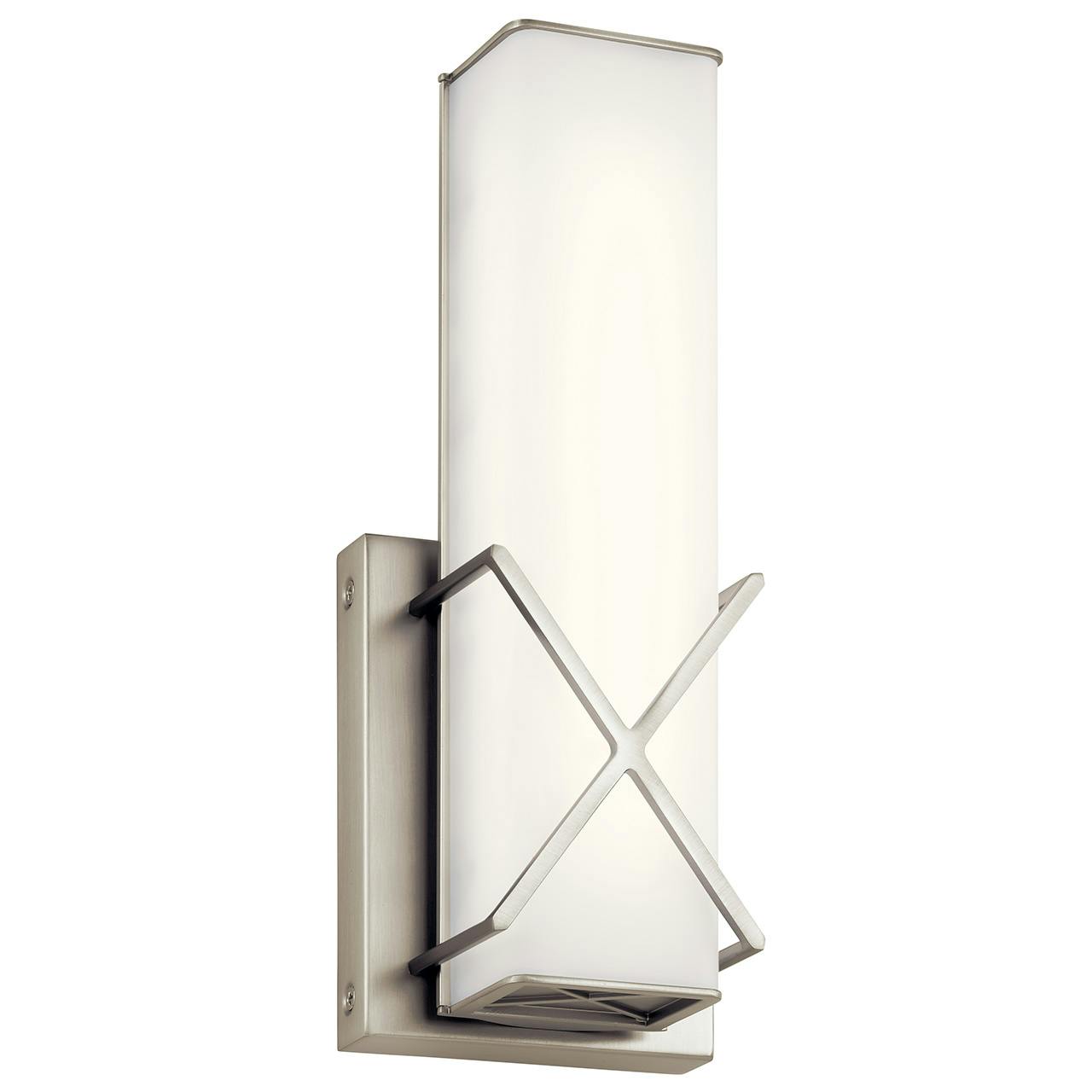 Trinsic™ LED Wall Sconce Nickel on a white background