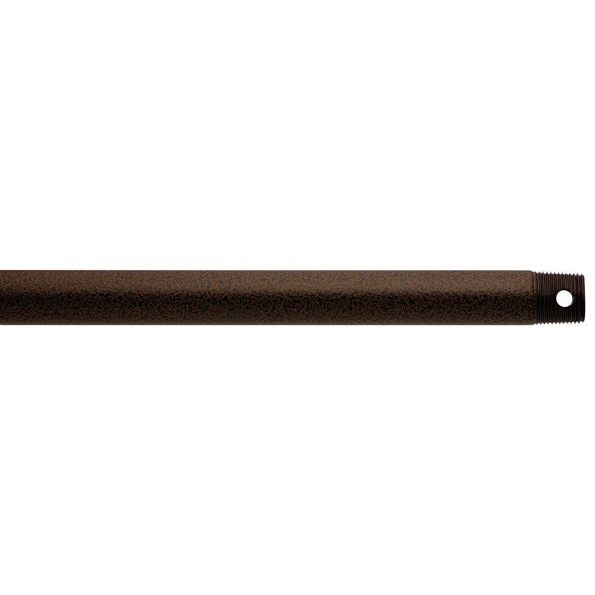 Dual Threaded 72" Downrod Tannery Bronze™ on a white background