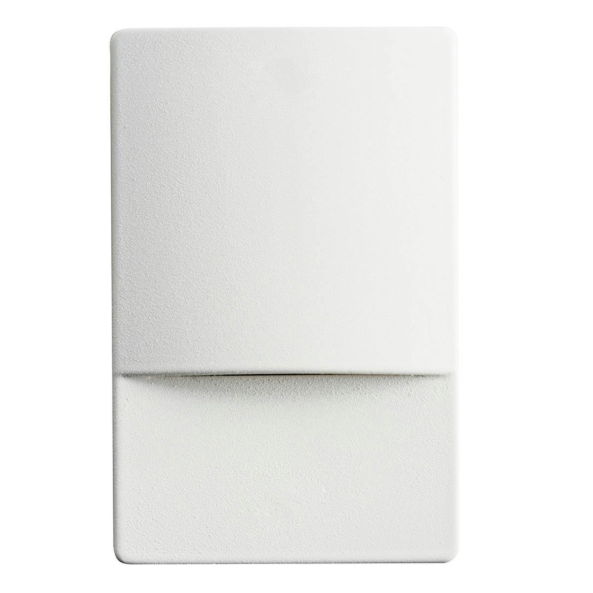 5" Vertical White LED Step Light on a white background