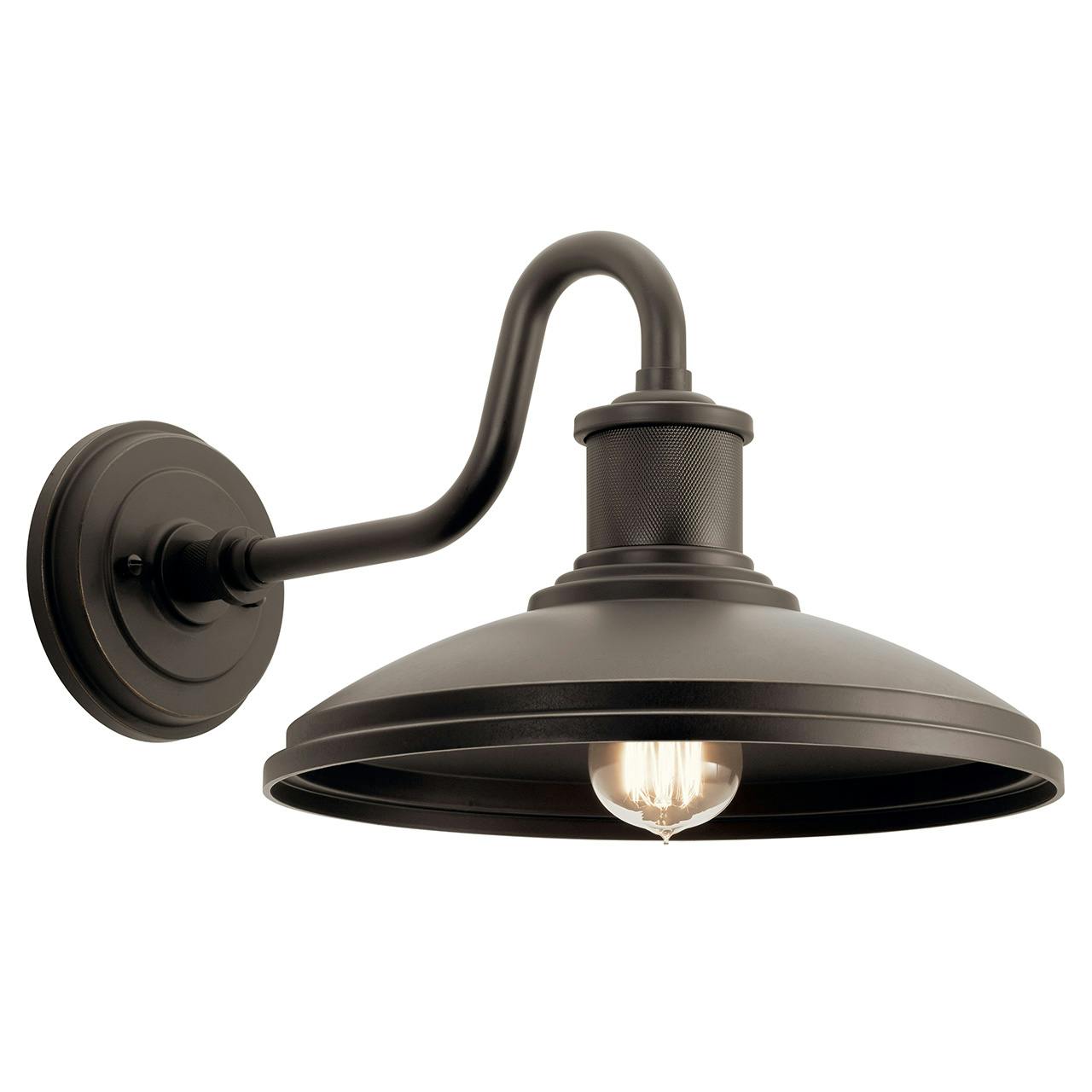 Allenbury 12" Wall Light Olde Bronze on a white background
