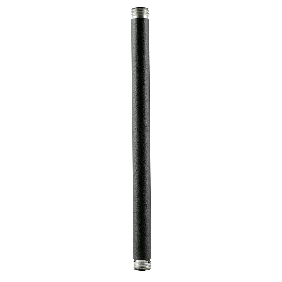 12" Fixture Mounting Stems .5 NPSM Black on a white background