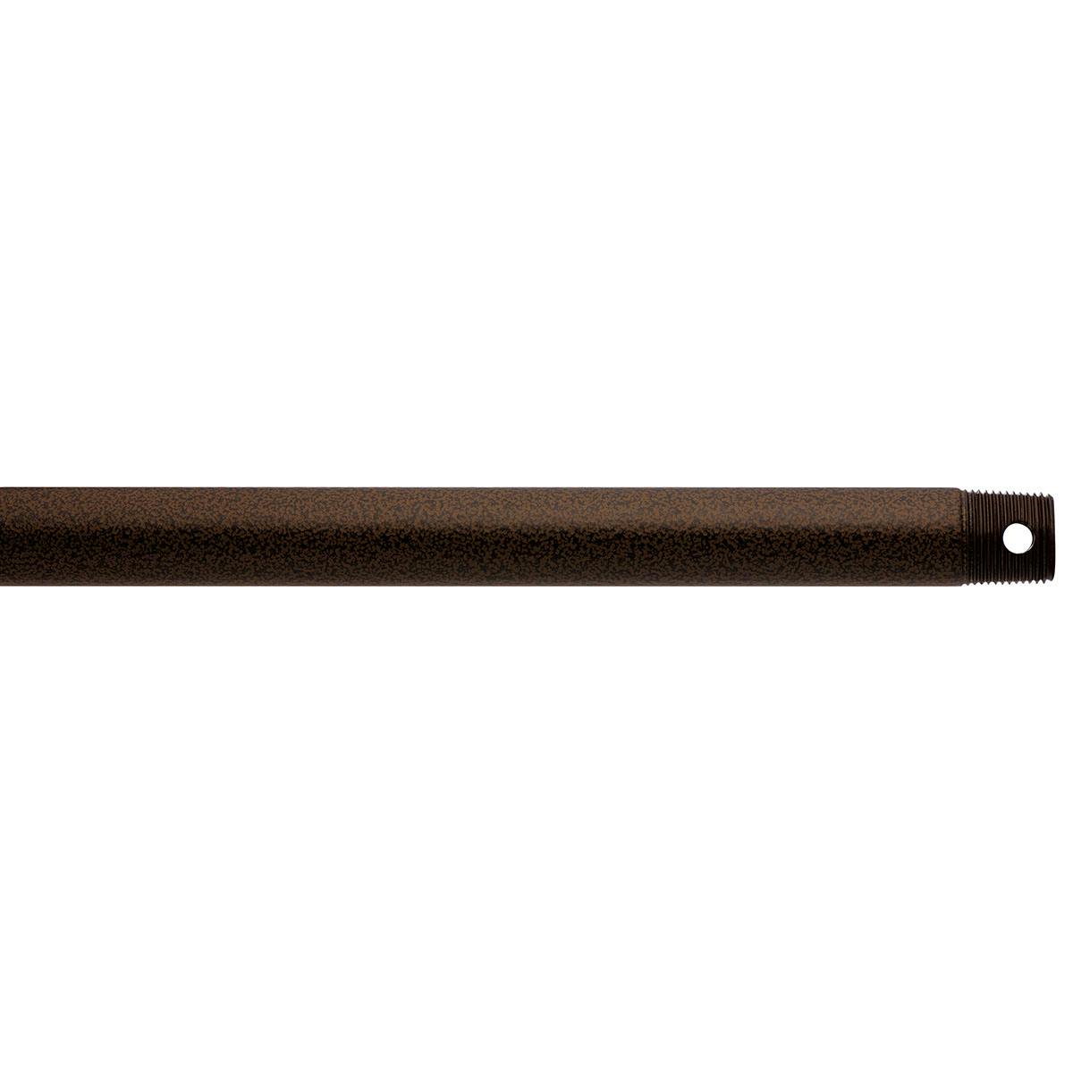 Dual Threaded 36" Downrod Tannery Bronze™ on a white background