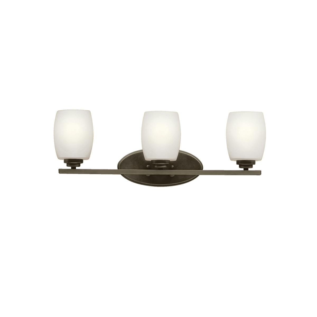 Eileen™ 3 LED Bulb Bath Light Olde Bronze® on a white background