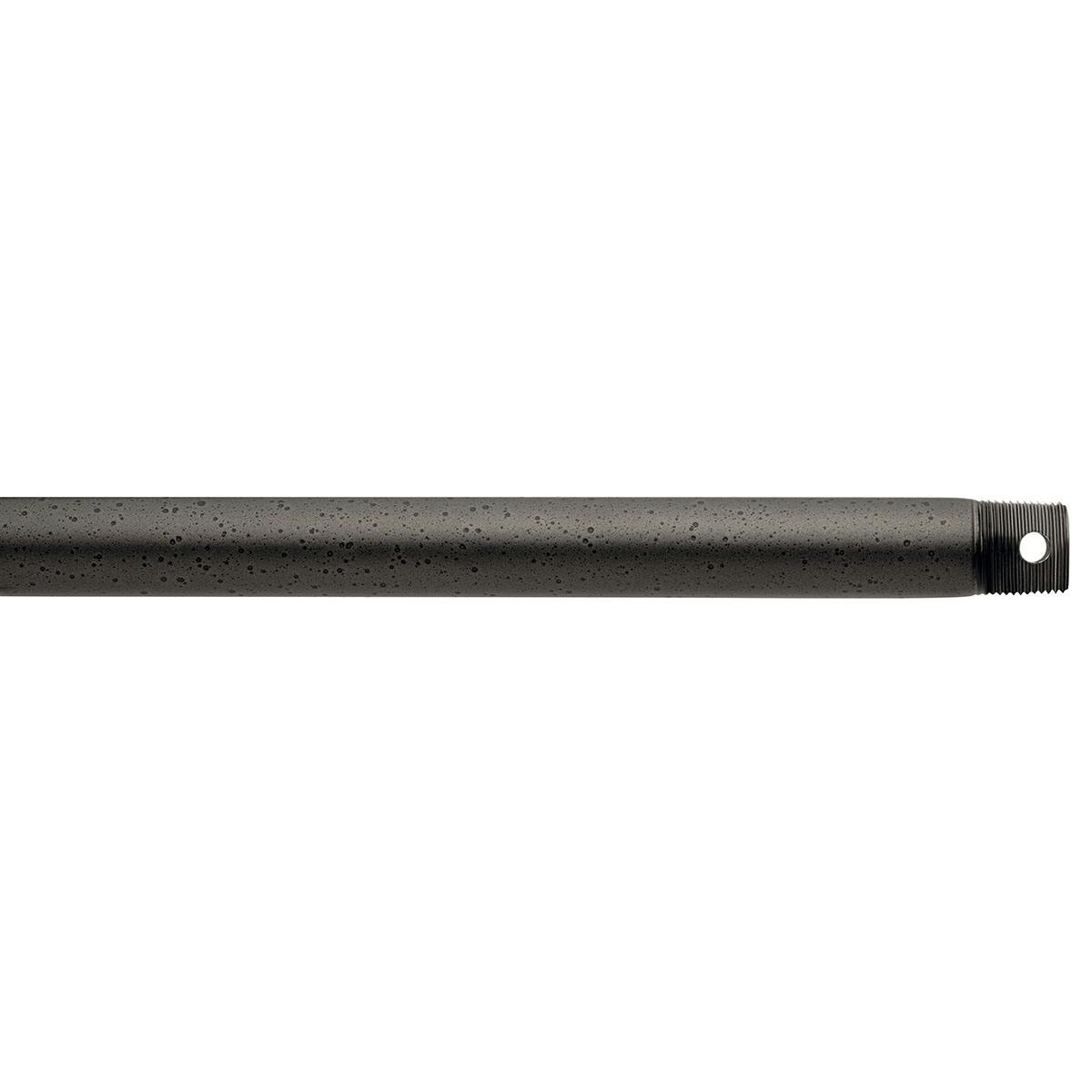 Dual Threaded 60" Downrod Anvil Iron on a white background