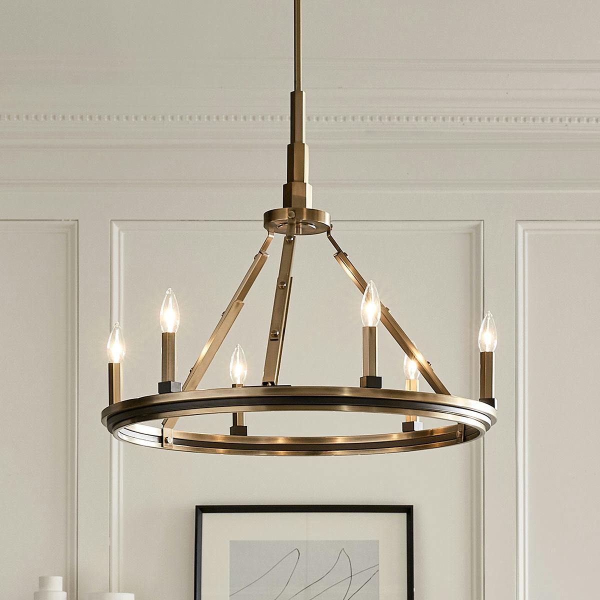 Day time Dining Room image featuring Emmala chandelier 52420BNB