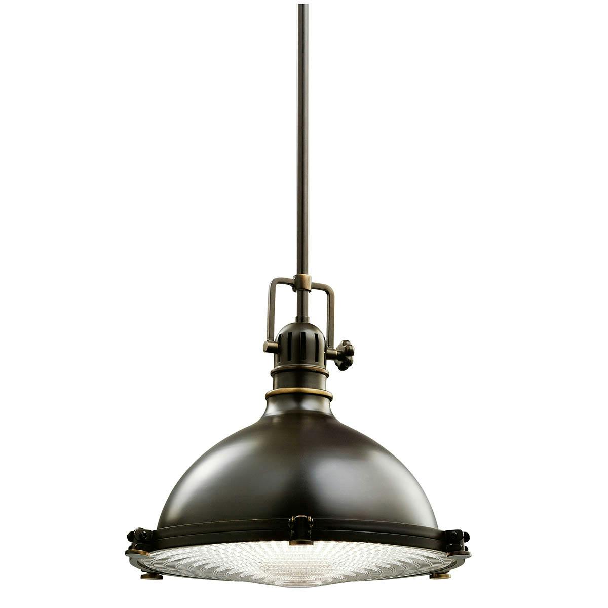 Hatteras Bay 12" Pendant Olde Bronze on a white background