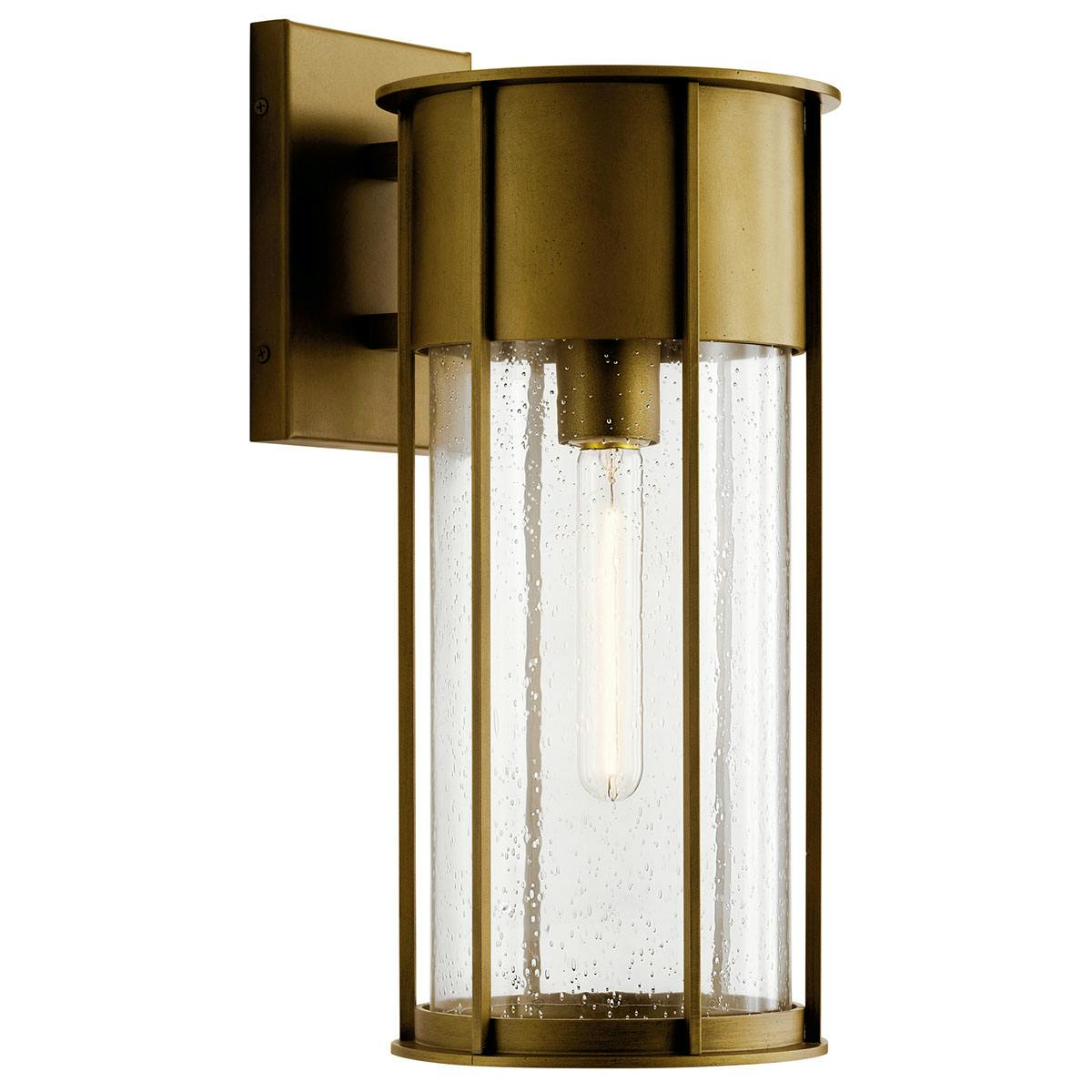 Camillo 18" 1 Light Wall Light Brass on a white background