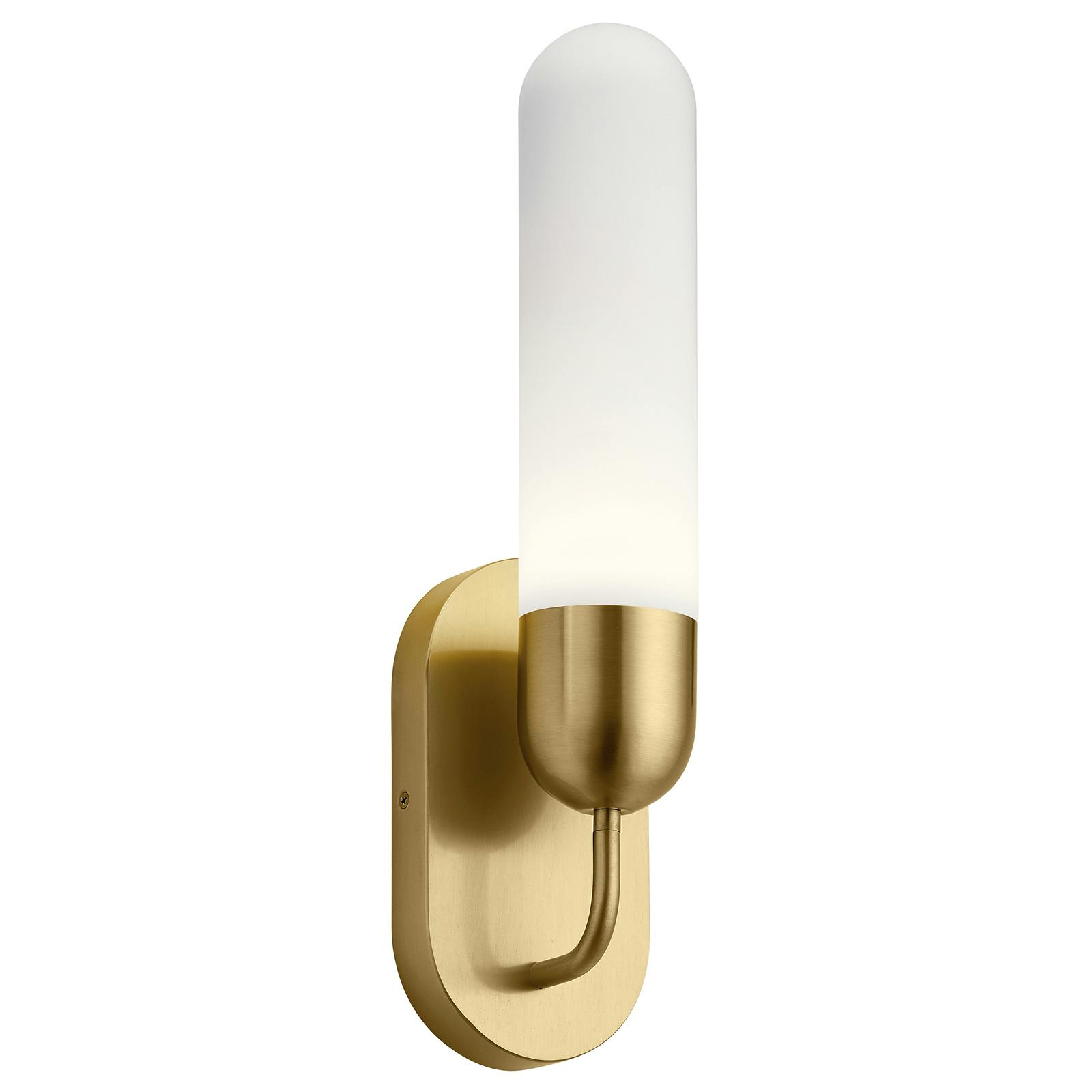 Sorno Wall Sconce Champagne Gold on a white background