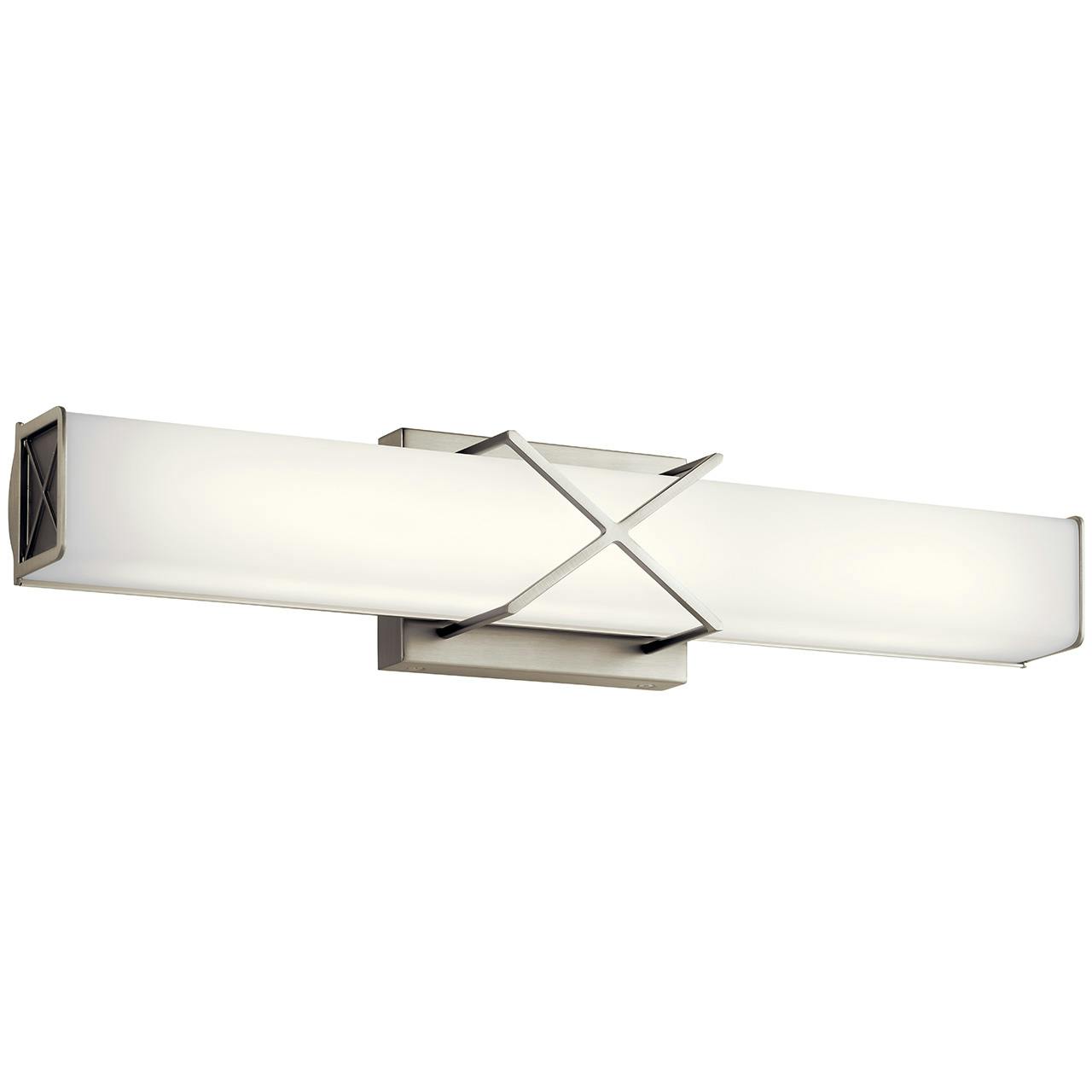 Trinsic™ 22" LED Vanity Light Nickel on a white background