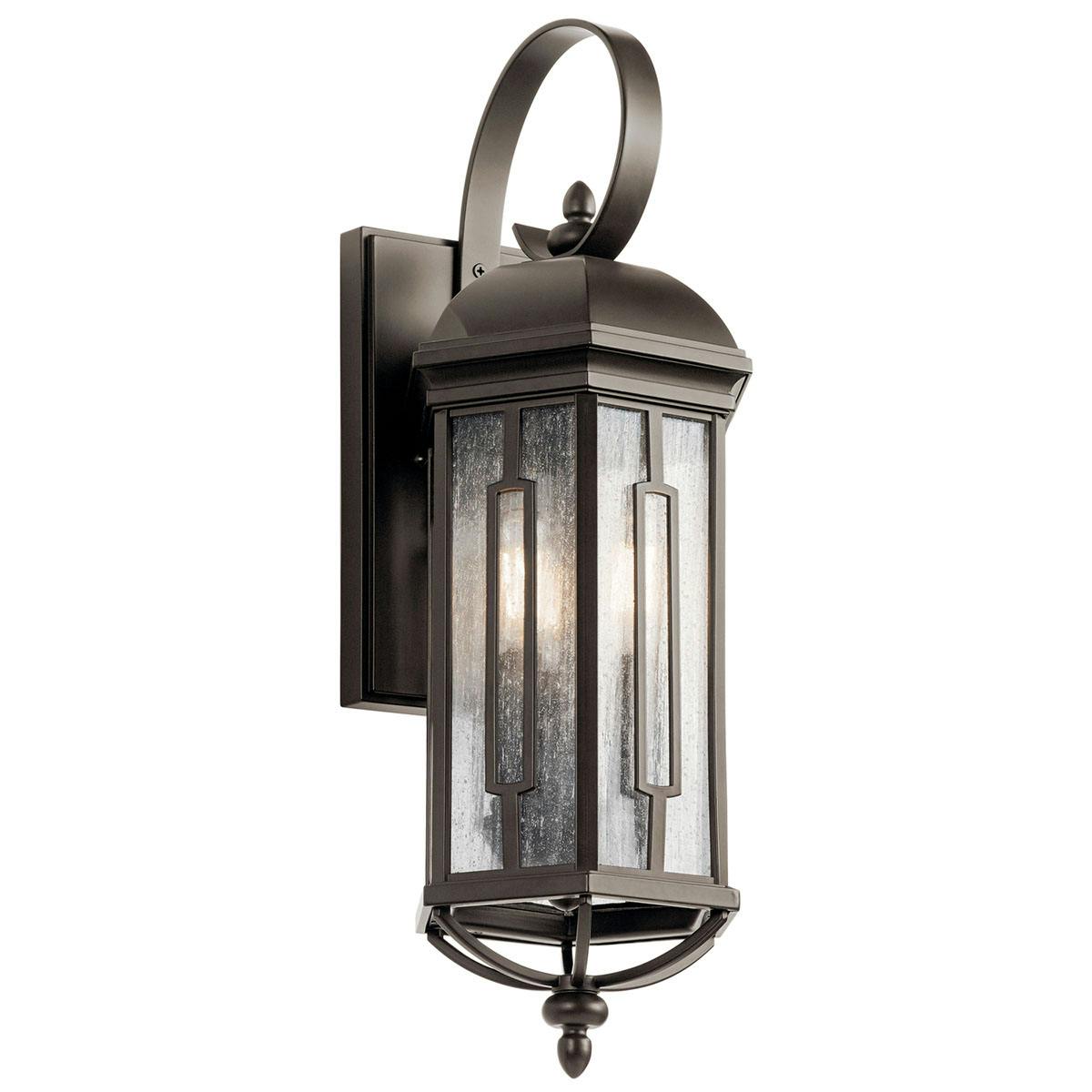 Galemore 3 Light Wall Light Olde Bronze on a white background