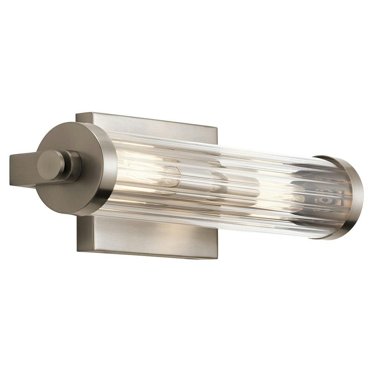 Azores 2 Light Wall Sconce Classic Pewter on a white background