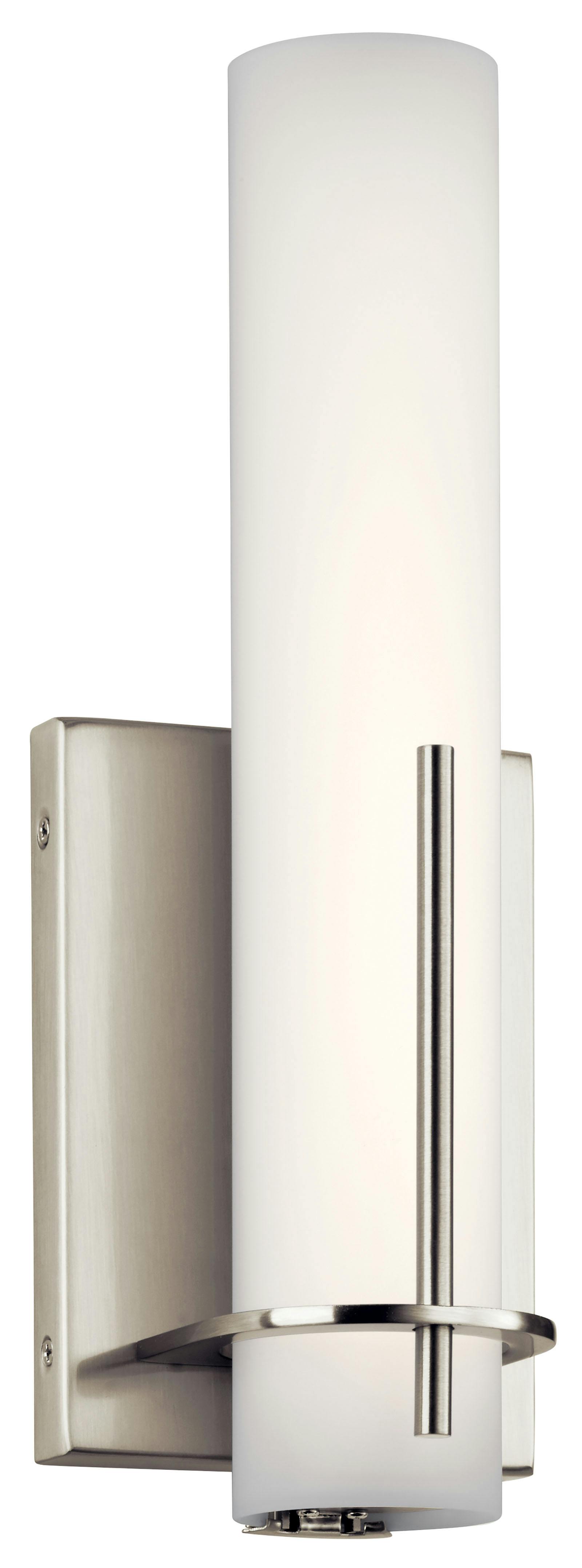 Traverso™ LED Wall Sconce Brushed Nickel on a white background