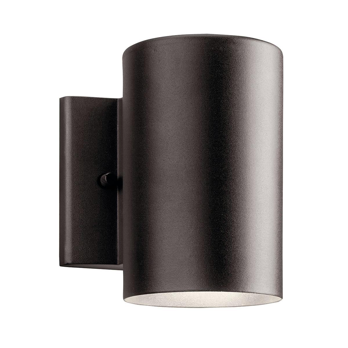 Cylinder 3000K LED 7" Wall Light Bronze on a white background