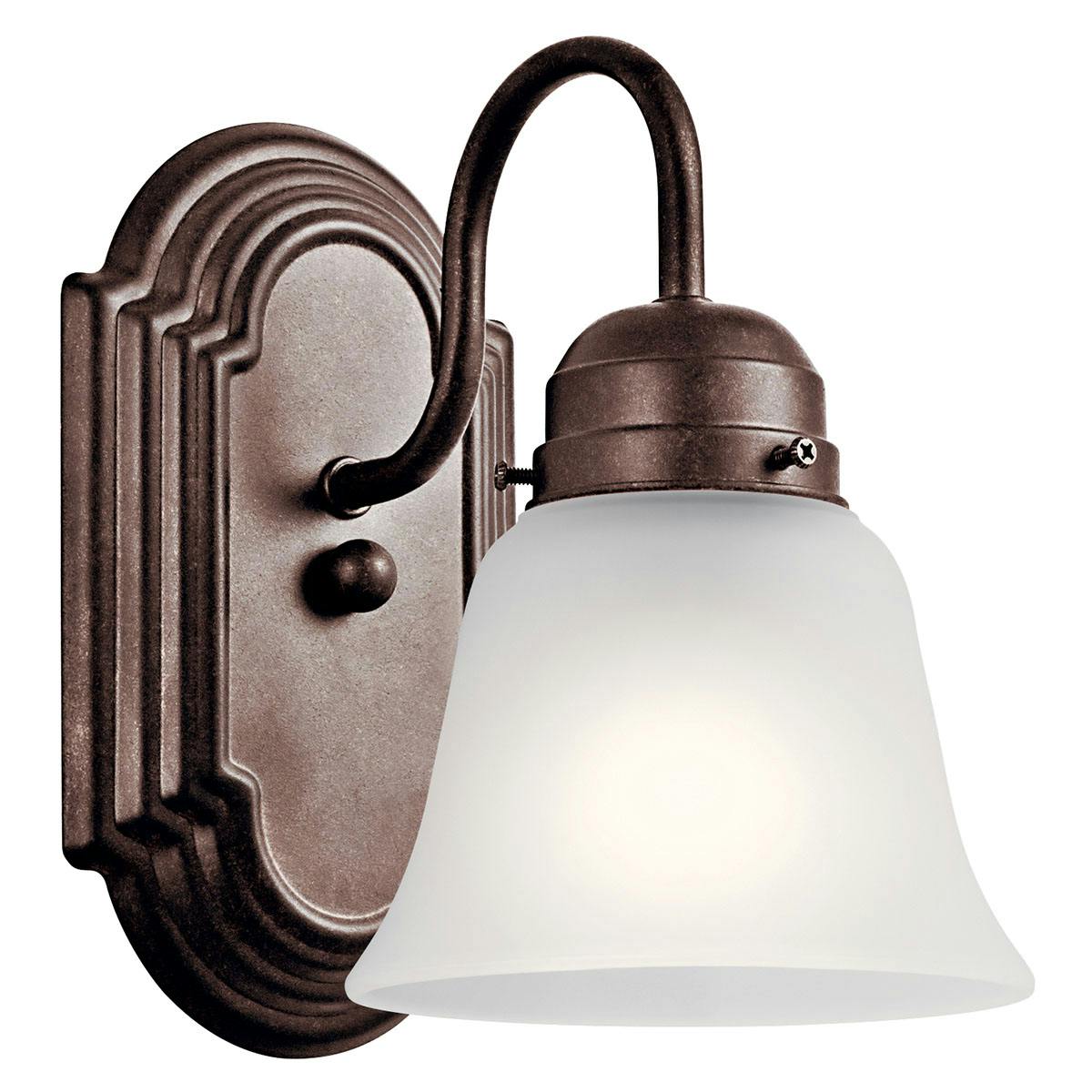 1 Light Wall Sconce Tannery Bronze™ on a white background