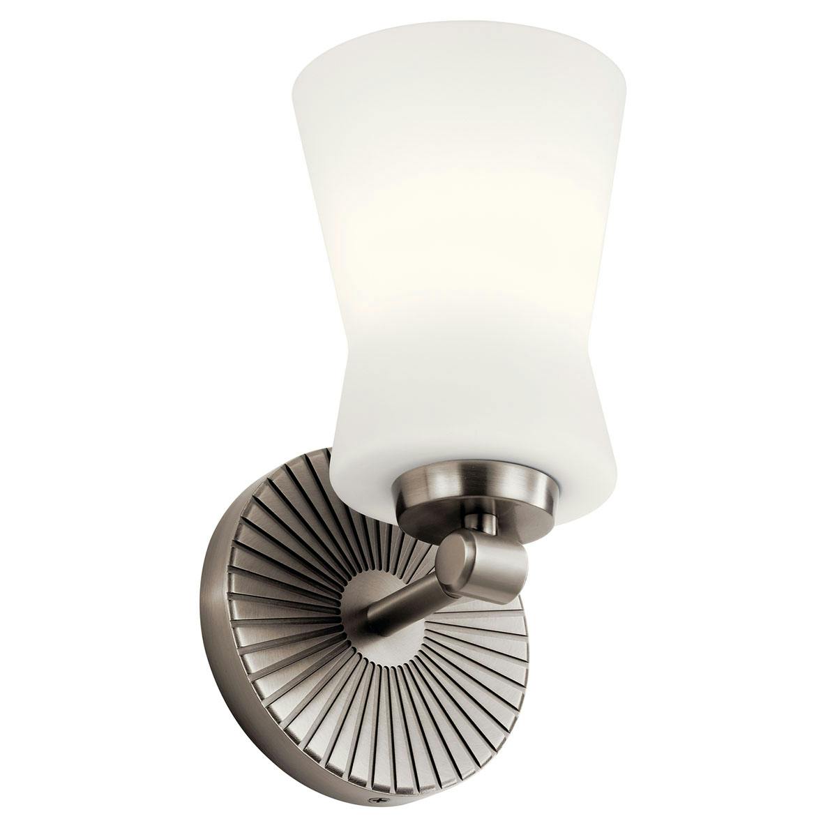 Brianne 1 Light Sconce Classic Pewter on a white background
