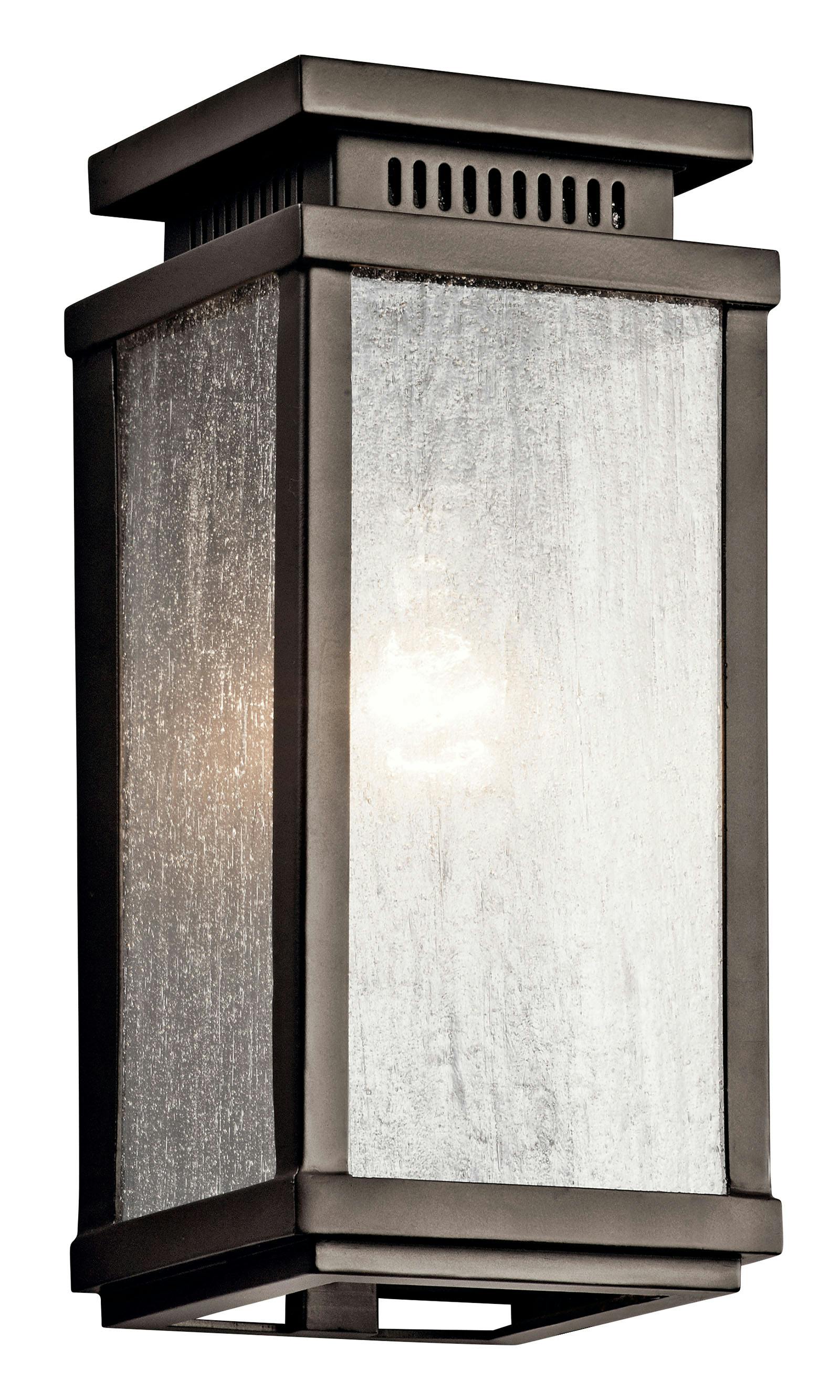 Manningham 10.75" Wall Light Olde Bronze on a white background