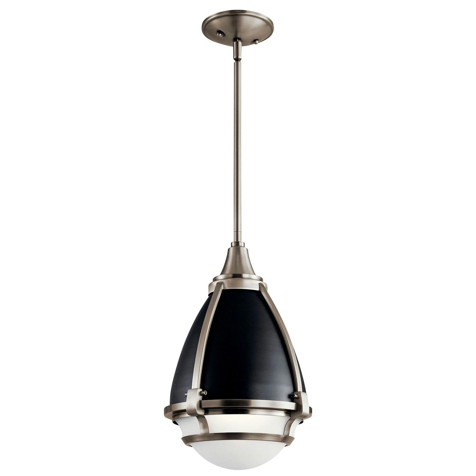 Ayra 1 Light Pendant Classic Pewter on a white background